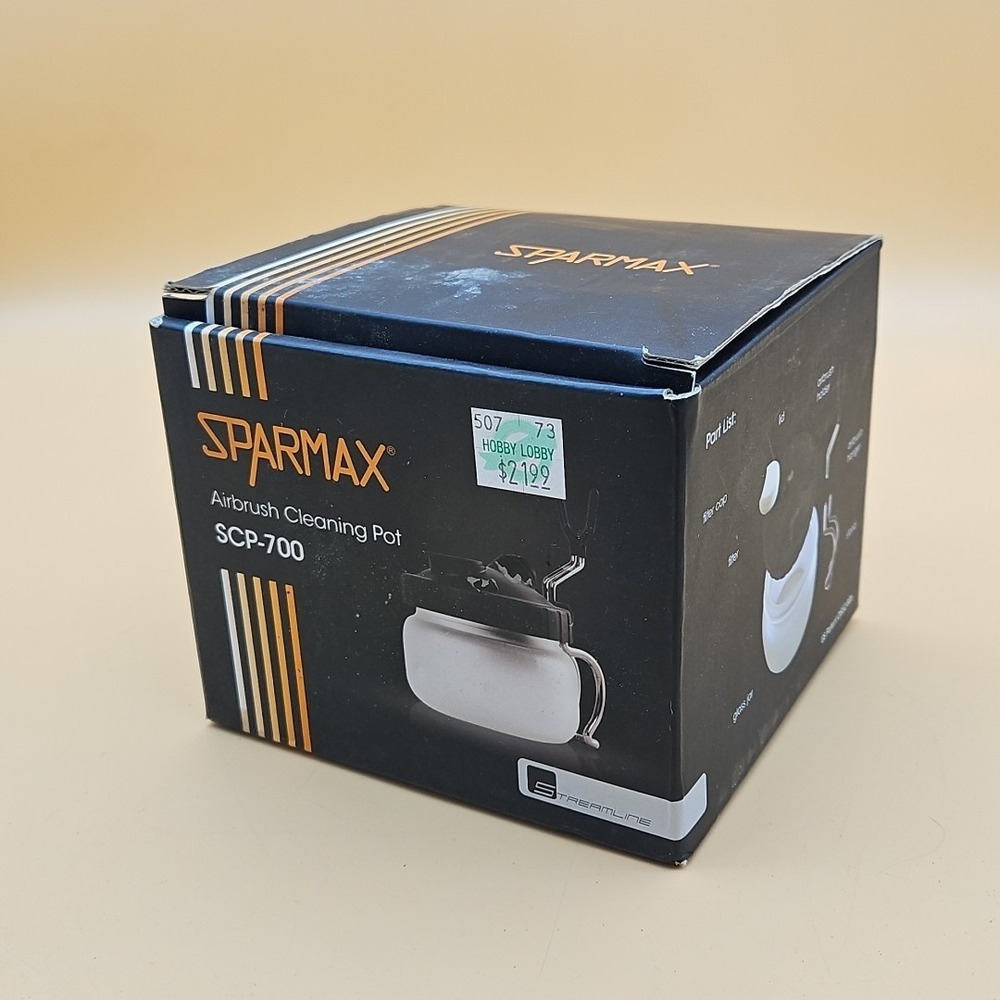 Sparmax SCP-700 Airbrush Cleaning‎ Pot Brand New